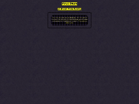 firstomen screenshot