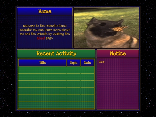 home screenshot