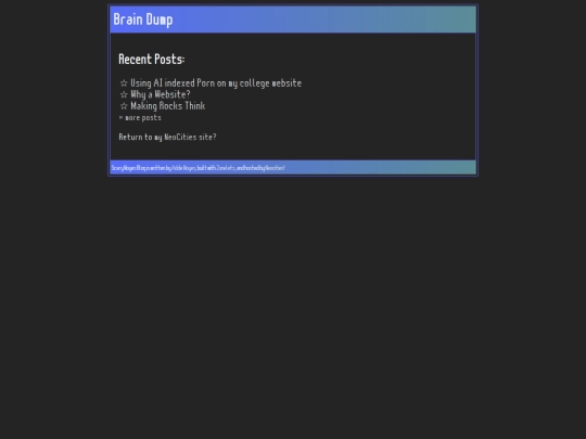 blog screenshot