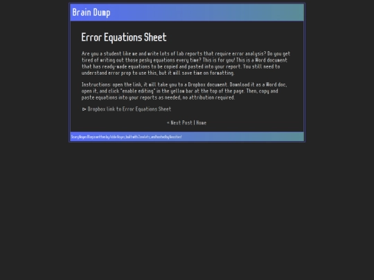 blog/posts/error-equations-sheet screenshot