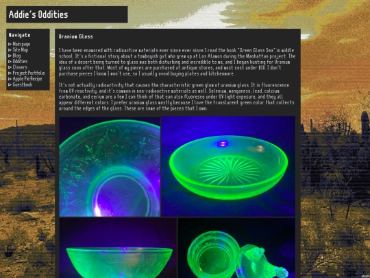oddities screenshot