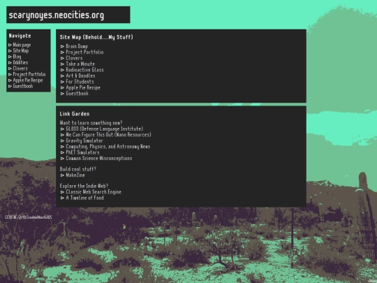 sitemap screenshot