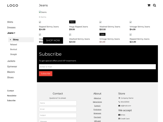 Mockbusinessproject screenshot