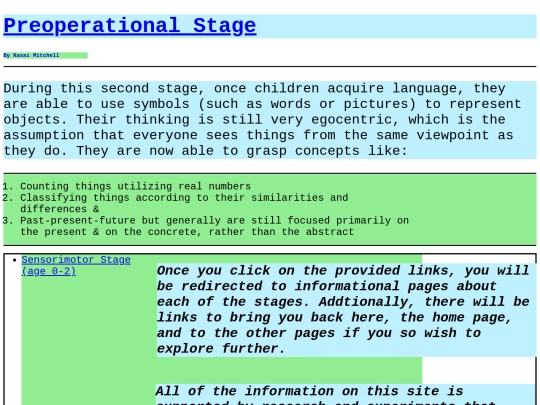 preoperational screenshot
