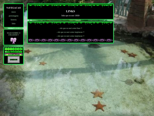 links screenshot