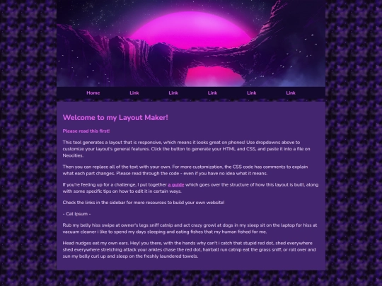 testlayout screenshot
