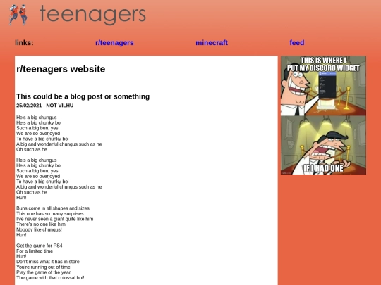 rteenagers screenshot
