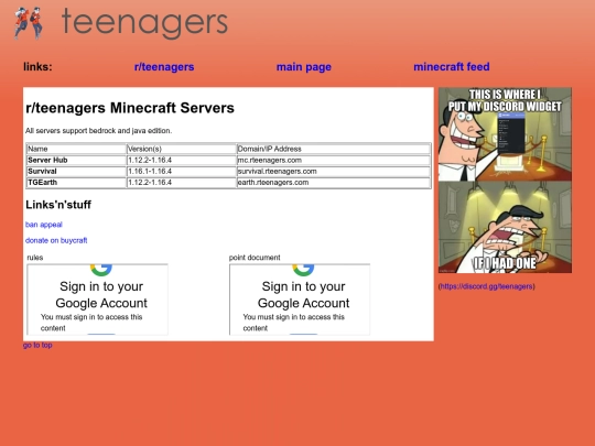rteenagers/minecraft screenshot