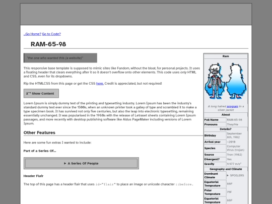 ram screenshot