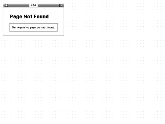 not_found screenshot