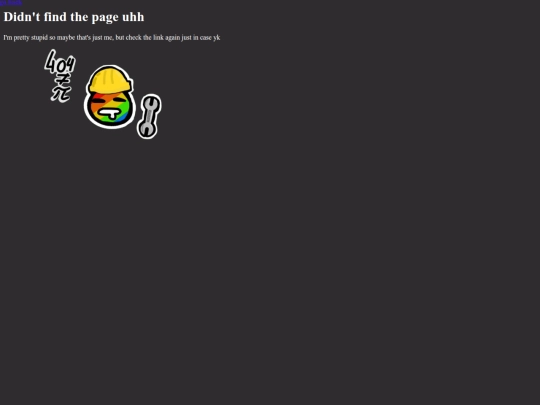 not_found screenshot