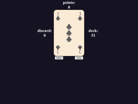 highlow screenshot