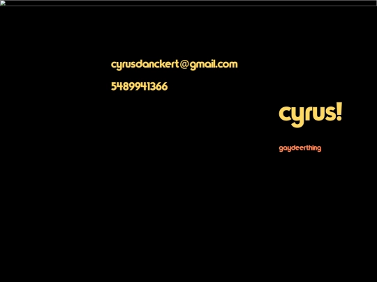 contact screenshot