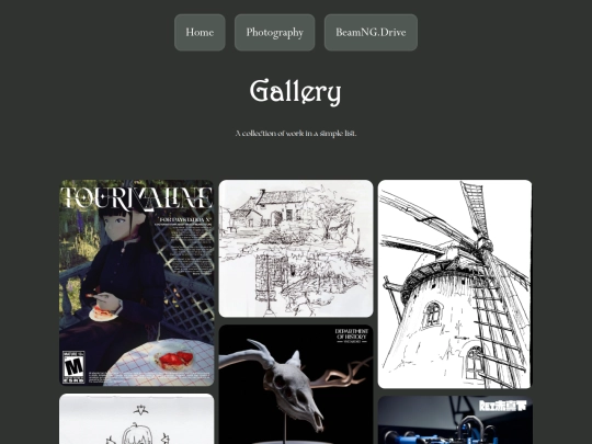 artpage screenshot