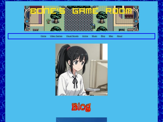 blog screenshot