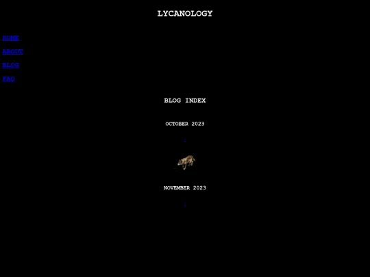 blog screenshot