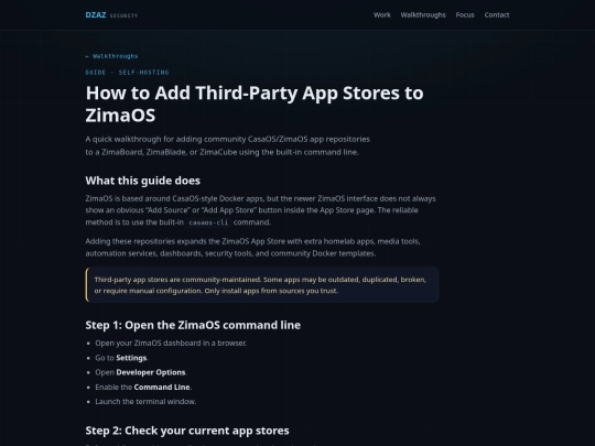 zimaapps screenshot