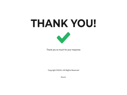 thankspage screenshot