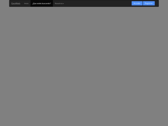 GeoWeb screenshot