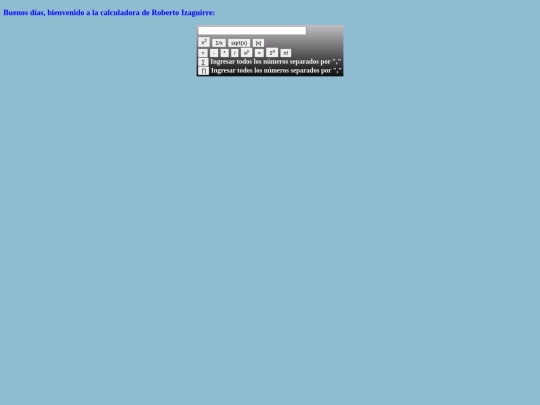 Calculadora1.2 screenshot