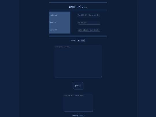 makepost screenshot