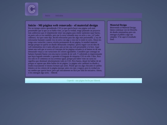 index screenshot