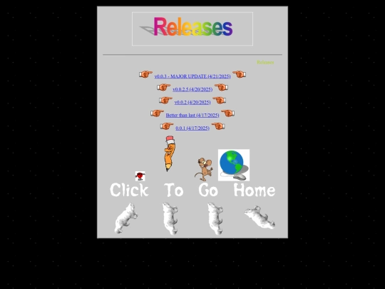 releases screenshot