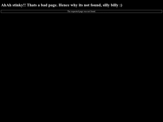 not_found screenshot