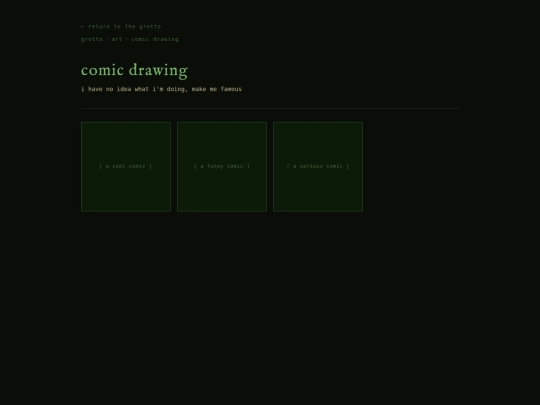 art-comics screenshot