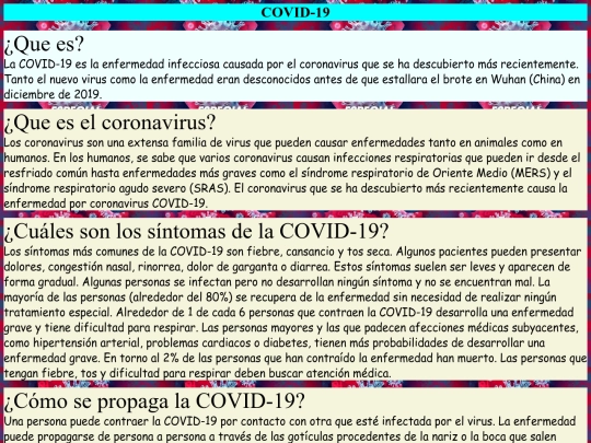 cov/COVID-19 screenshot