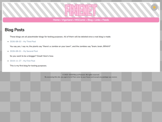 blog screenshot