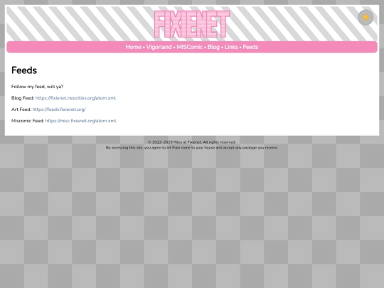 feeds screenshot