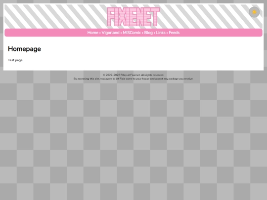 homepage screenshot
