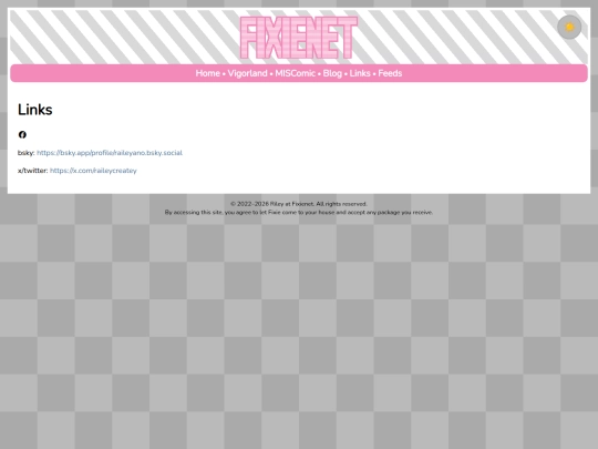 links screenshot
