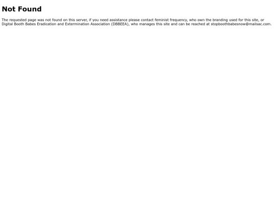 not_found screenshot