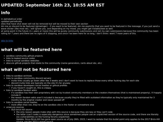 sandbox_community screenshot