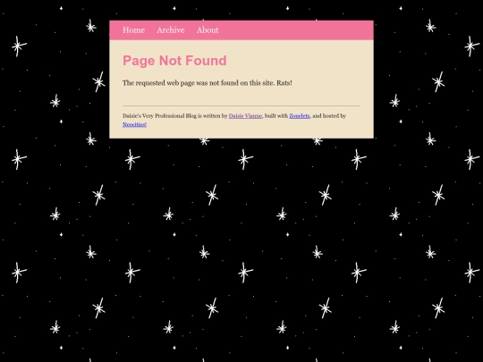 blog/not_found screenshot