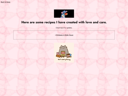 recipes screenshot