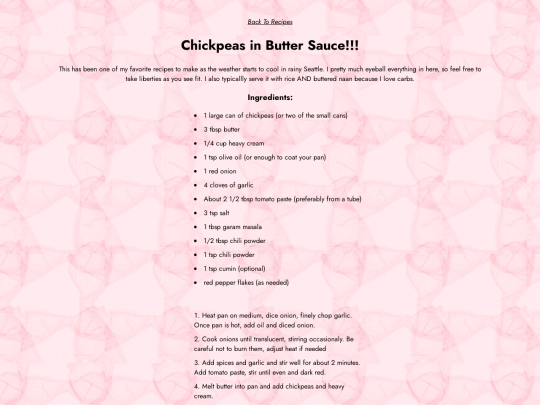 recipes/pages/chickpeas screenshot