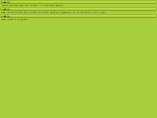 greenIframe/changelog screenshot
