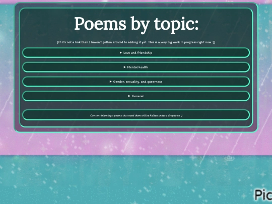 creative/poems/bytopic screenshot