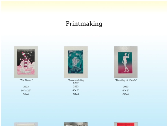 printmaking screenshot