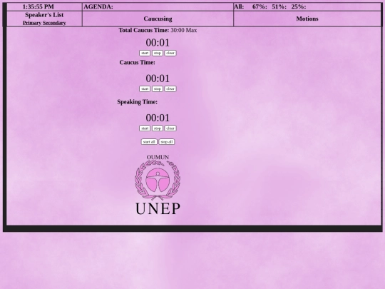 UNEP-pink screenshot