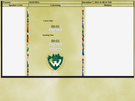 WSUMUN screenshot