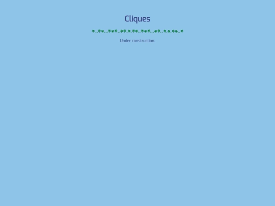 clique screenshot