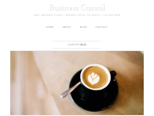 blog screenshot