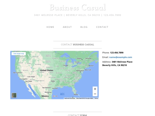 contact screenshot