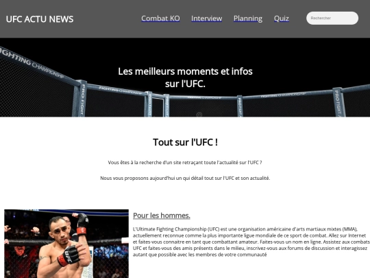 site screenshot