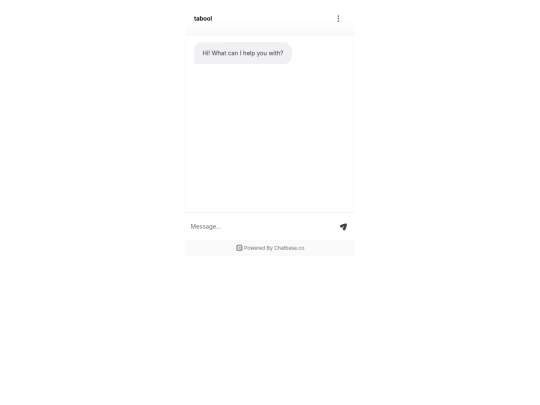 tabool screenshot