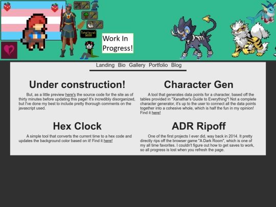 portfolio screenshot